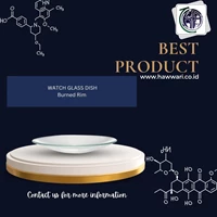 WATCH GLASS DISH Burned Rim 125 mm