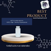 BOTTLE WIDE MOUTH HDPE. (High - Density Polyethylene) 1000 ml