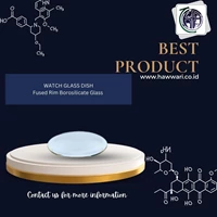 WATCH GLASS DISH Fused Rim Borosilicate Glass 150 mm